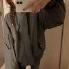 Down padded clothes women's short winter American retro men's and women's padded clothes padded jackets thickened small jackets