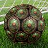 Jungle Beetle Emblem Round Football Size 5 Adult Ball Suitable for Training Matches and Outdoor Team.
