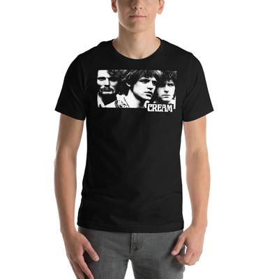 Cream Graphic Tee Portrait Tee Shirt Unisex 100% Cotton T-shirt Mens Tees Top