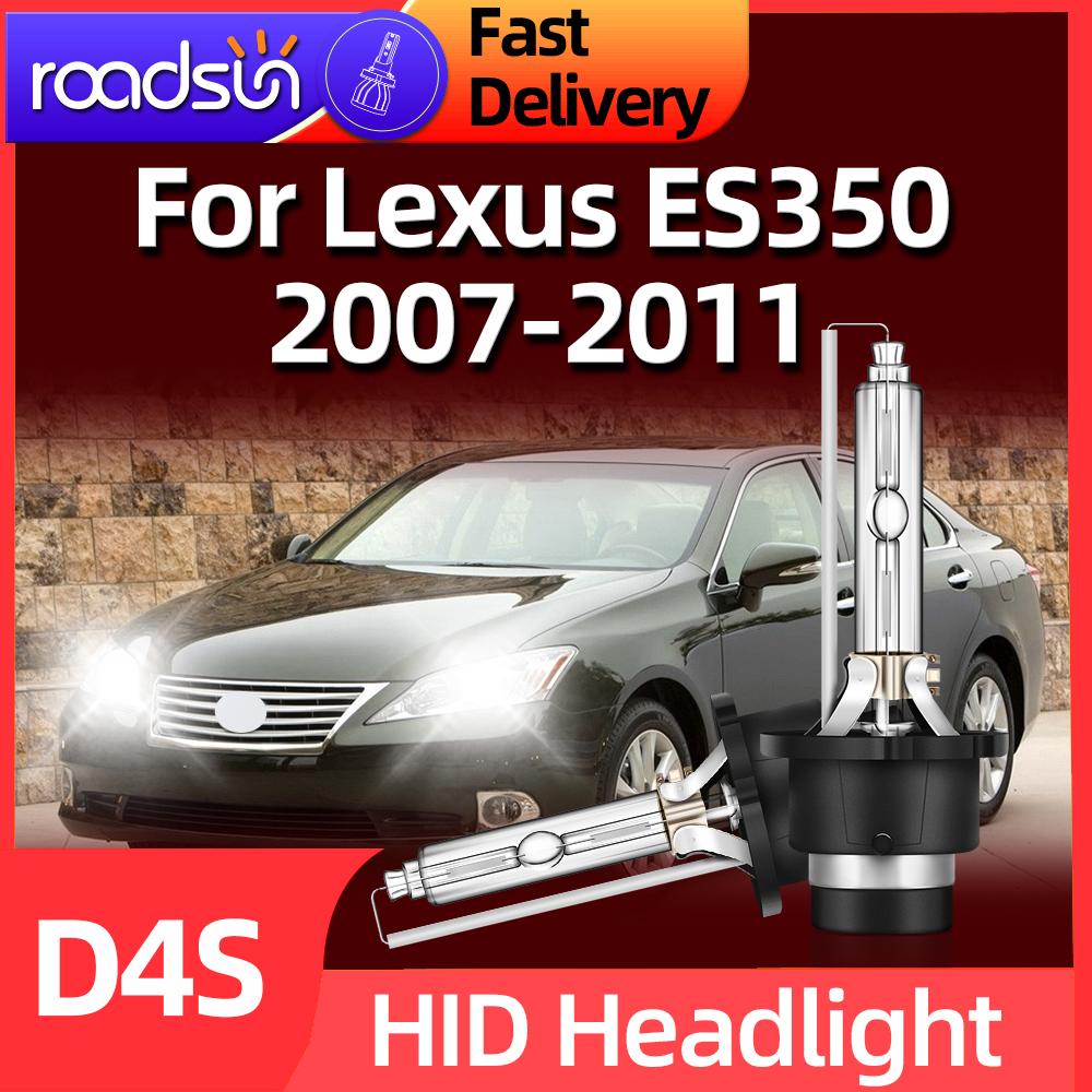 Roadsun Обновленные ксеноновые лампы D4S HID лампы фар 6000K Замена фар для Lexus ES350 2007 2008 2009 2010 2011