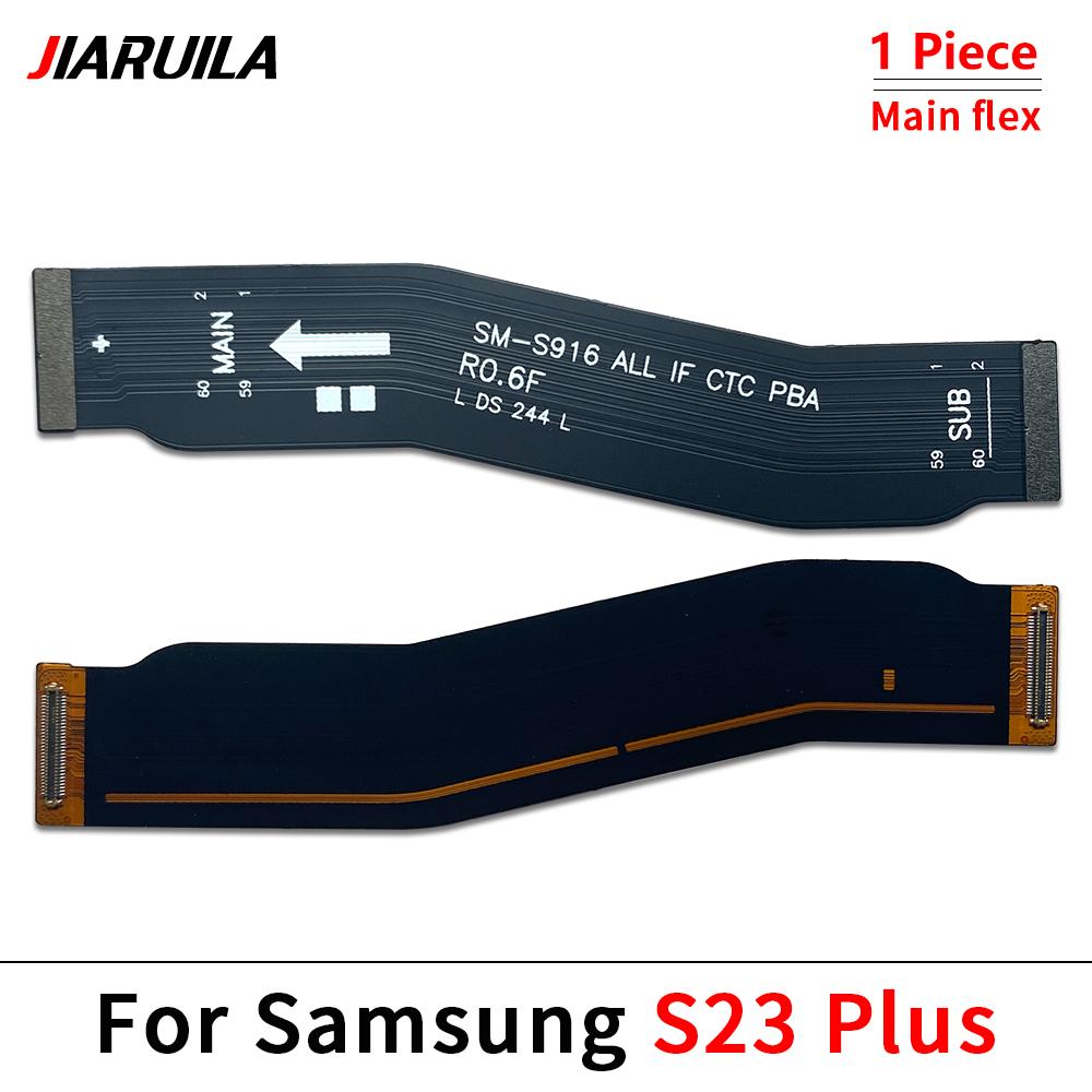Motherboard Connector for Samsung S11 Plus Ultra, LCD Display, Flex Cable, Signal Flex, Replacement, S911, S916, S918, S11 Ultra