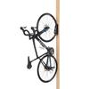 MINOURA Bicycle Bike Hanger V2 Wall-Mounted (Vertical Hanging Type) for 1 Bike, Black