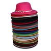 Women's Wool Felt Flat Top Fedora Hat - French Autumn/Winter Retro Style with Chain