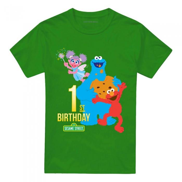 Sesame Street Unisex Adult 1st Birthday T-Shirt