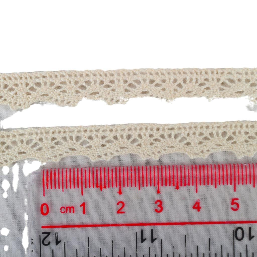 Cotton Thread Lace Handmade Clothing Accessories Diy Bow Hair Accessories Cotton Thread Lace Ribbon This White