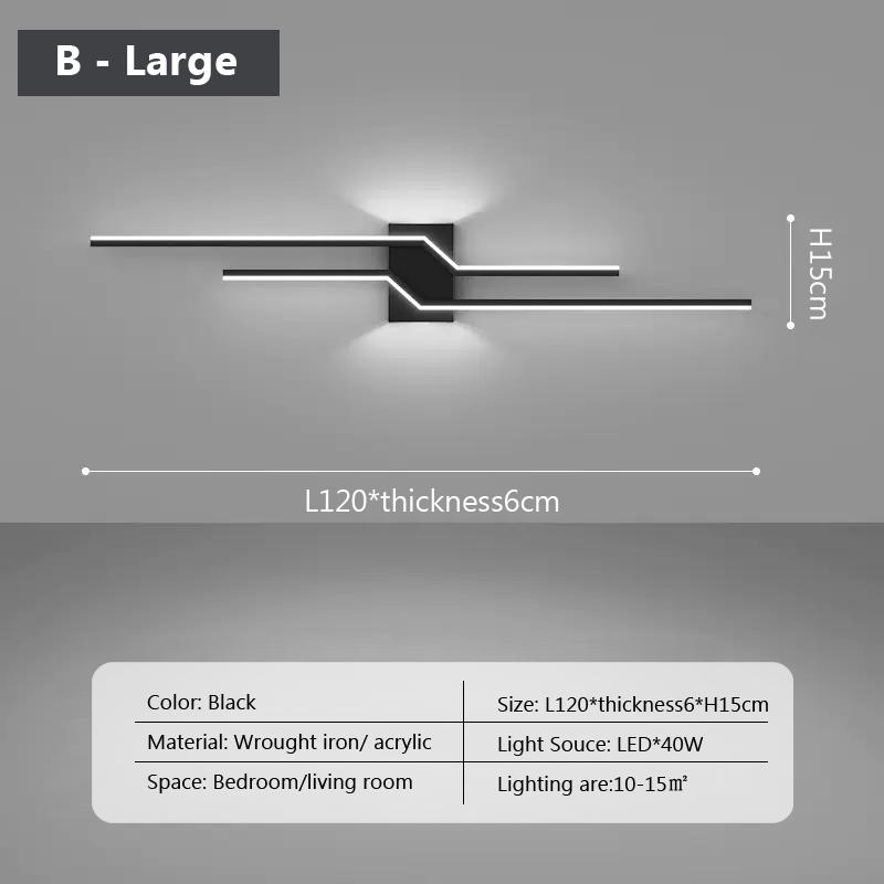 Modern LED Wall Lamps Black White Living Dining Room Bedroom Bedside Porch Hallway Lamps Home Decor Indoor Lighting Wall Sconce