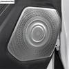 Door Speaker / Pillar A Horn Audio Sound Frame Cover Trim For Toyota Highlander / Kluger  - 2025 Stainless Steel Accessories