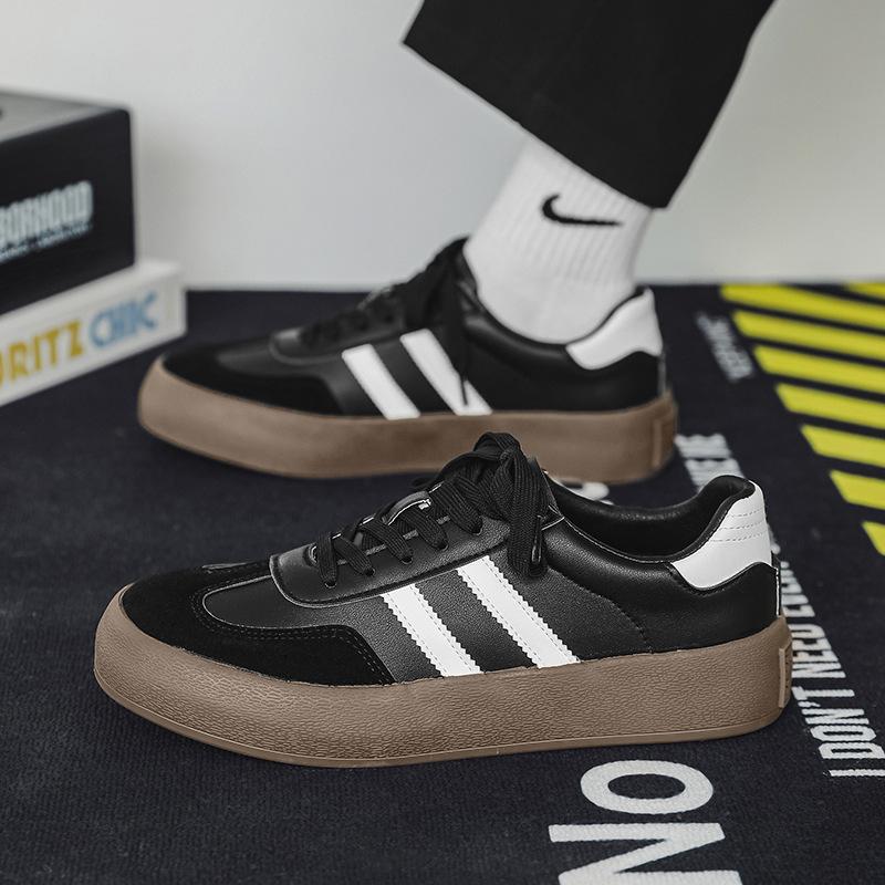 Autumn new Hong Kong style chic retro moral training shoes popular versatile trend couple fashion board shoes student