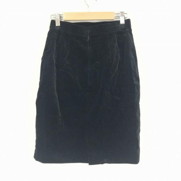 PASA DE COCO Corduroy Autumn Winter Skirt Suit Set [Women’s 9/M/Black] Pile Cotton Jacket(USED)