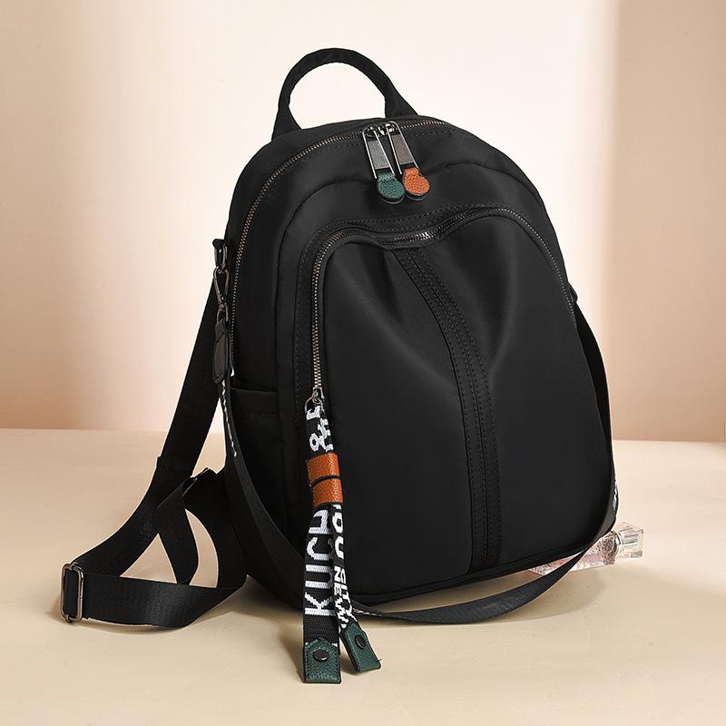 2025 summer new super fire Oxford cloth backpack simple atmosphere versatile women's backpack