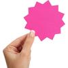 Juvale Bulletin Board Decorations - 120 Pack, 6 Neon Colors, 4 in x 4 in Starburst Cutouts - Blank Signs & Bulletin Board Cutouts for Classroom Decor
