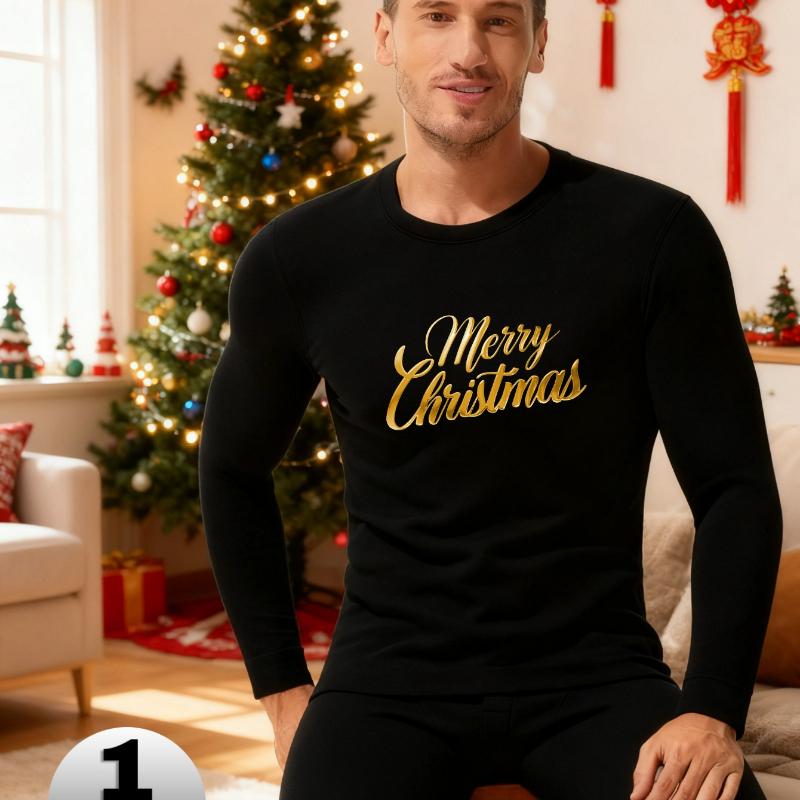 

Christmas Day Breathable Long Sleeve T-Shirt, Moisture-Wicking, Gym XXL чёрный
