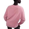 Nike Logo Embroidered Loose Long Sleeve Sweatshirt Women sweatshirt Pink HV2326-699