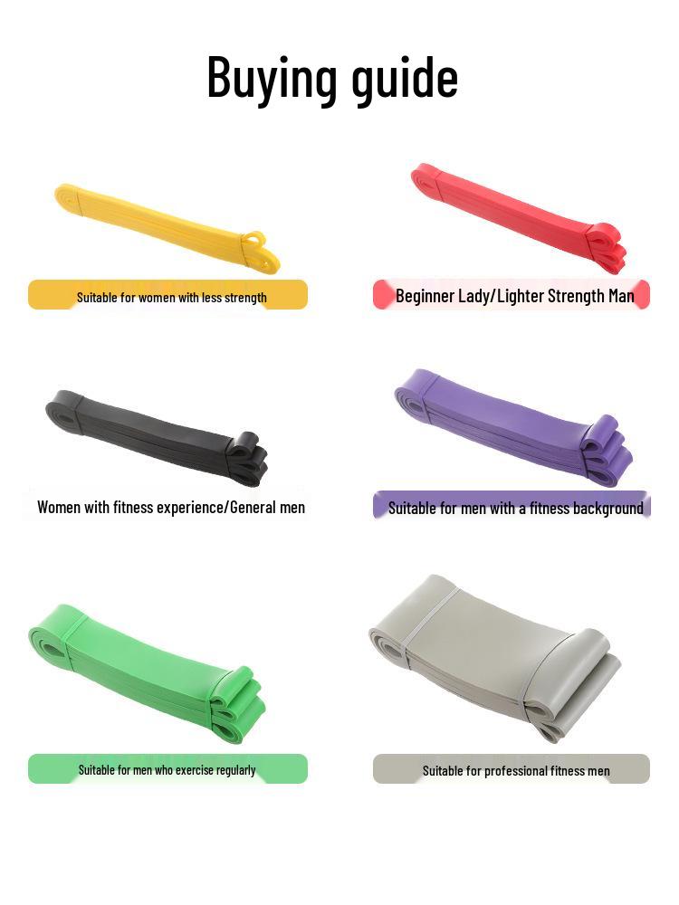Multifunctional TPE Resistance Band for Yoga and Strength Training
