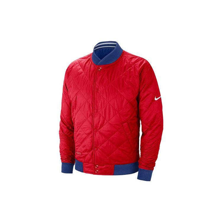 Nike Reversible Padded Warm-Up Jacket Men Outerwear Dark-Blue AV6597-495