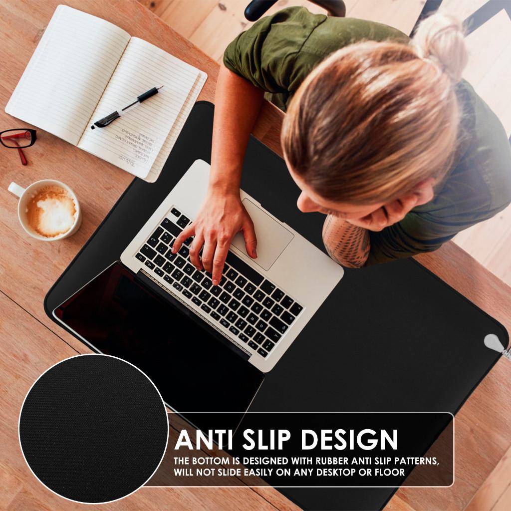 Earth Connected Therapy Grounding Foot Mat Conductive Earthing Pad for Full Body Nonslip Leather Grounding Mattress