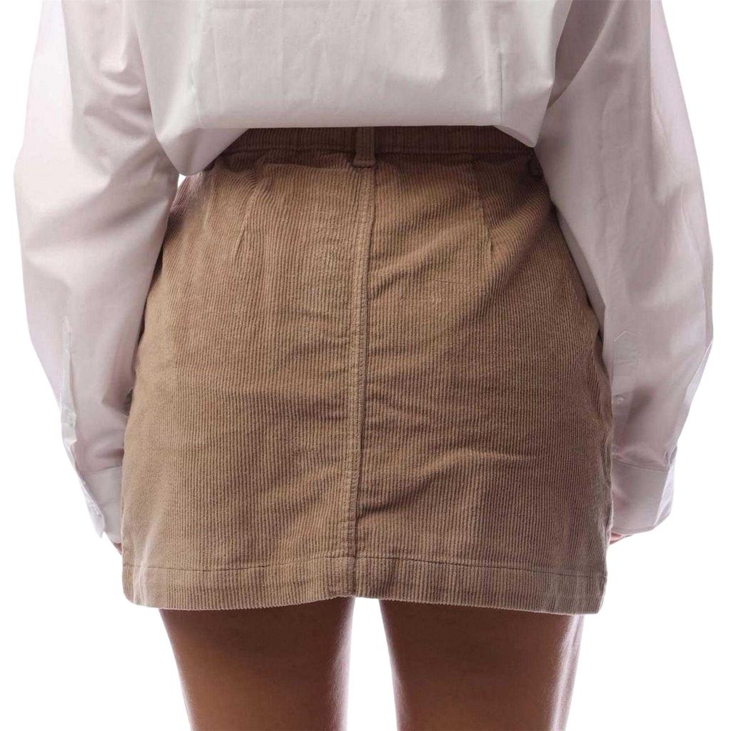 Only Womens/Ladies Amazing Corduroy High Waist Mini Skirt