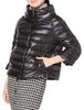 Herno PI0046DIC Down Size 40 Women's Coat, Black,