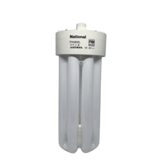 National Twin Fluorescent Lamp, Twin 4 Compact Fluorescent Lamp, 3-Wavelength Warm White, Palook Warm White, 62 Watts, for FHH Fixtures Only, 3000K