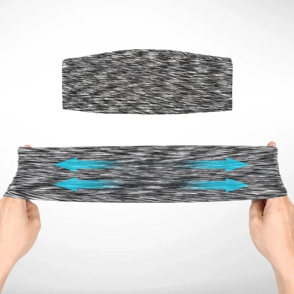 Men Women Elastic Hair Bandage Color Yoga Gym Head Band New Sports Headband