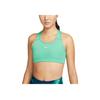 Logo Print Medium Support One-Piece Padded Sports Bra Women Underwear Light-Mint-Green BV3637-369