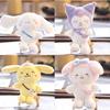 Cute Adorable Sanrio Kuromi Plush Toy Soft Cinnamoroll Melody Backpack Charm