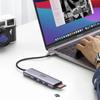 Ugreen 6-in-1 USB-C Hub: Dual USB 3.2 Gen 1, 4K HDMI 60Hz, SD/TF Card Reader, 100W PD Charging - Gray (60384 CM511)