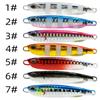 Japen Metal Cast Jig Spoon Shore Casting Jigging Fish Sea Bass Fishing Lure Artificial Bait Tackle