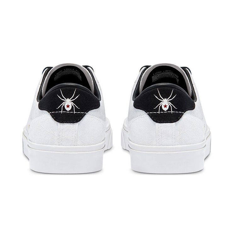 Converse Louie Lopez Pro Webs and Spiders - White Black Unisex Sneakers University-Red 170939C