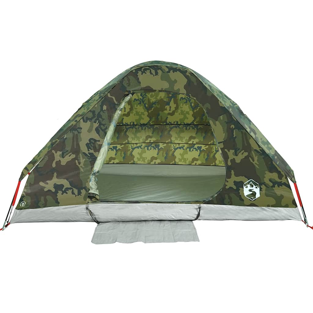 Vidaxl Tourist Tent, 2-Person, Camouflage, Waterproof