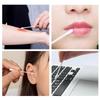 100-1000pcs Hypoallergenic Cotton Buds, Wooden Stick Swabs for Sensitive Skin, Makeup, Nail Art & Precision Cleaning