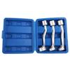 3PCS 1/2in Drive Fuel Injector Line Injection Socket 14 17 19mm Open End Wrench High-selling Manual Tool Accessories