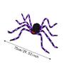 Furry Texture Halloween Light Up Spider Decoration Giant Spider Prop  Indoor Outdoor Decor