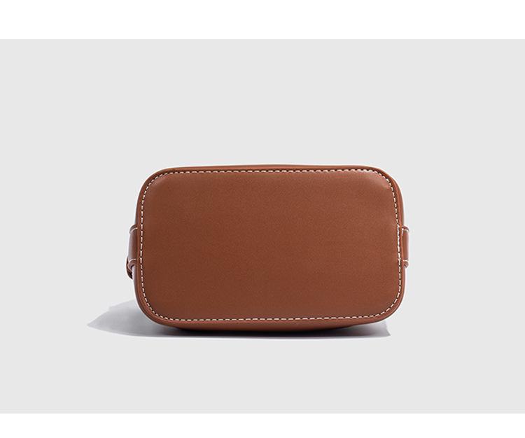 Geantă tip bucket crossbody de damă Z 2025 de mare capacitate cu curea de umăr lată