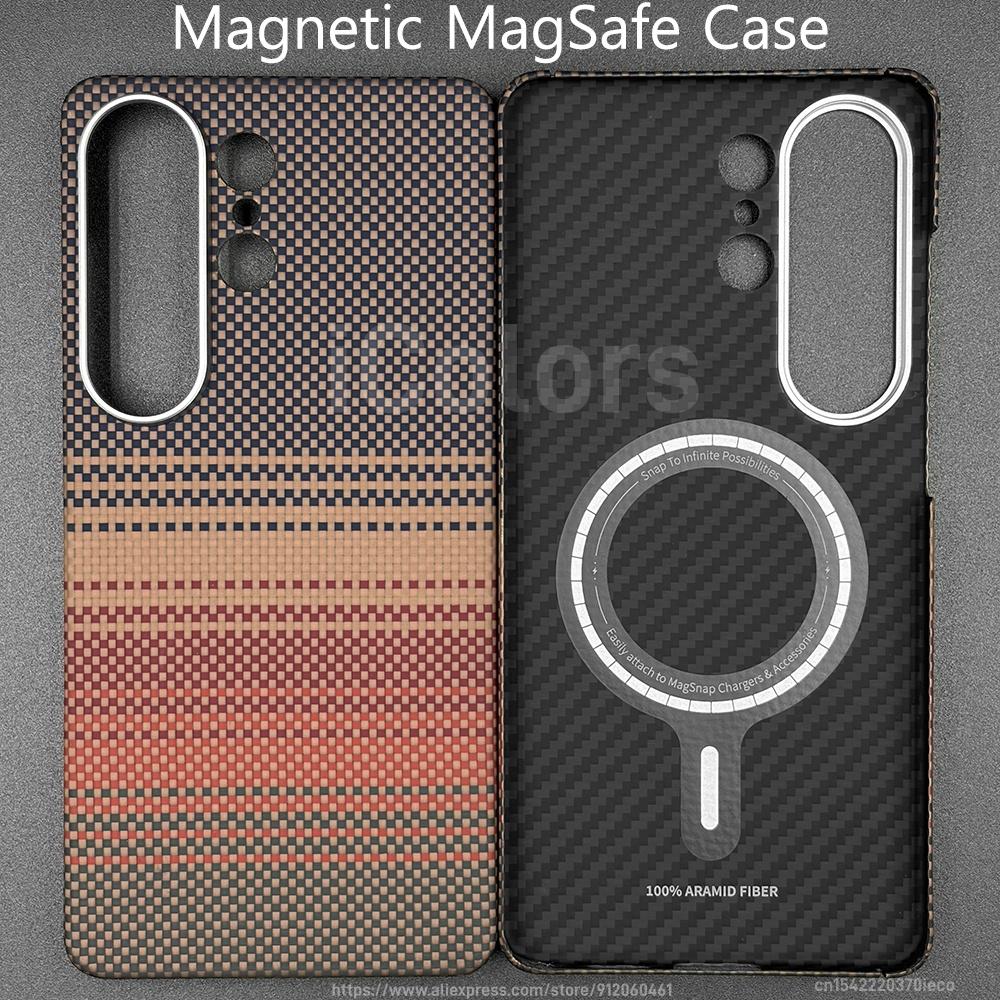 For Samsung Galaxy S25 S26 Ultra/S26 S25 Plus/S26 S25 Edge Genuine Carbon Fiber Aramid Case Ultra Thin Protective Cover