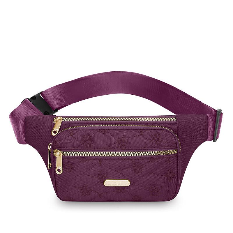 Fashion Purse Multifunctional Sports Men's Wear-resistant Large Capacity Mobile Phone Bag Outdoor Site Business Cashier Shoulder Bag