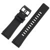 For CASIO GA-2000 GA2000 GA-2200 PRG-600 prg-650 PRW-6600 Series Watch Chain Soft Silicone Rubber Strap Orange Wristband 24mm