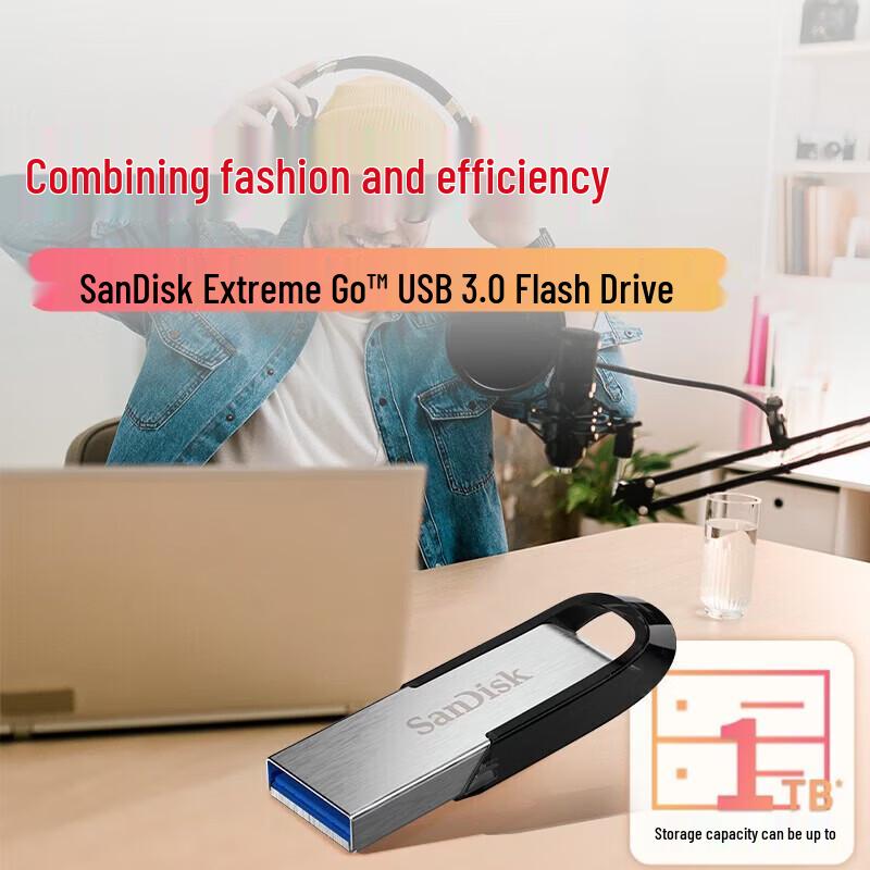 

SanDisk CZ73 1TB USB 3.0 Metal Flash Drive