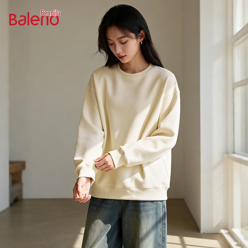 

Baleno Women s Crew Neck Long Sleeve Sweatshirt M