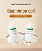 Transforming Sports Ball Plush Toy - Tennis, Badminton, Basketball Doll - Gift for Kids & Boyfriend