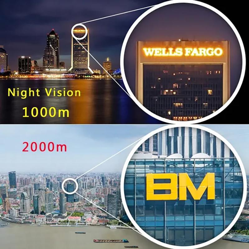 High Quality Monocular 40x60 Powerful Binoculars Zoom Field Glasses Great Handheld Telescope Military HD Professional Hunting