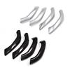 For BMW X1 F48 2016 2017 2018 4pcs/set ABS Chrome / Carbon Fiber Texture Car Interior Door Handle Armrest Cover