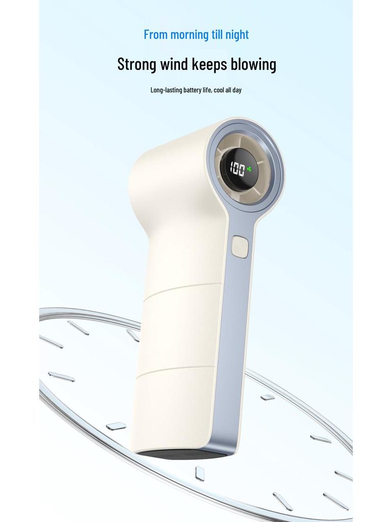 Southeast Asia Portable USB Handheld Cooling Fan for Dorms & Outdoors