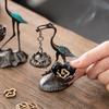 Chinese Style Incense Burner Zinc Alloy Good Symbolism Incense Holder Accessories Red-Crowned Crane Indoor Aromatherapy Gifts