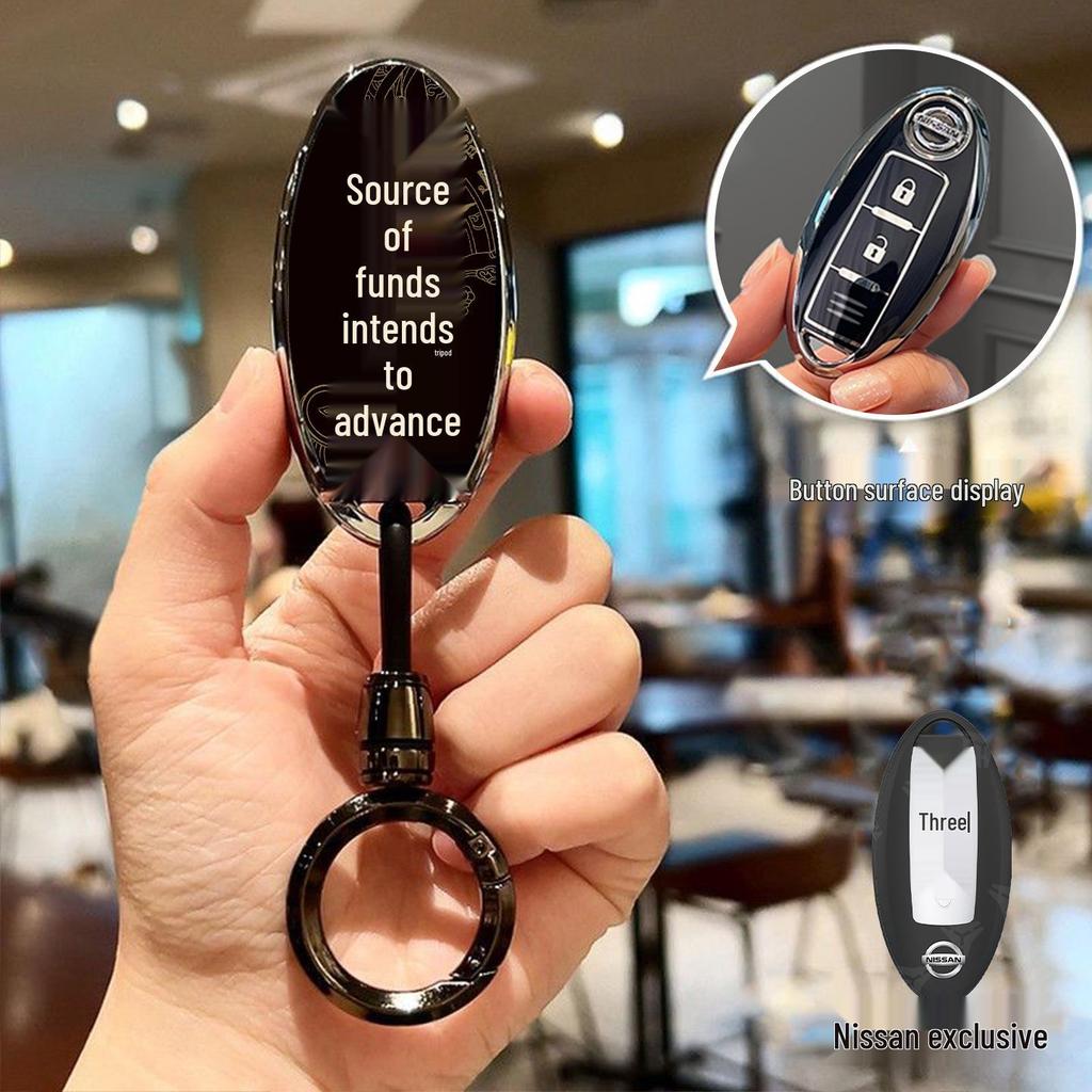Compatible Key Case for Nissan Teana Zunxiang, Sylphy, Tanlu, Qashqai, Tiida, and Murano