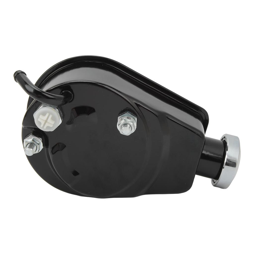 Pompa wspomagania kierownicy Wrażliwa Zamiennik do pompy Saginaw z przykręcanym kołem pasowym z wałem wpustowym 5/8 cala Czarny R3913 CZARNY