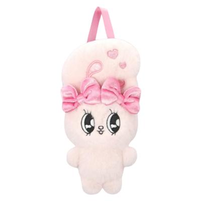 Esther Bunny Beutel Plüschtier, 3 Typen, ca.. 20 cm (Rosa)