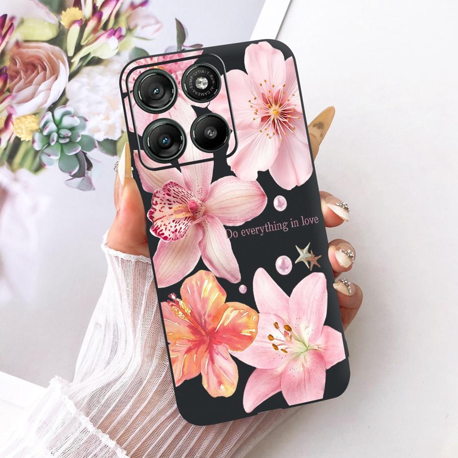 For Motorola Moto G57 Power Case XT2537-5 Cool Lion Dragon Painted Cover Soft TPU Phone Cases For Motorola Moto G67 Power Fundas