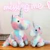 Fantasy Unicorn Doll Plush Toy Ragdoll Pony Doll Birthday Gift