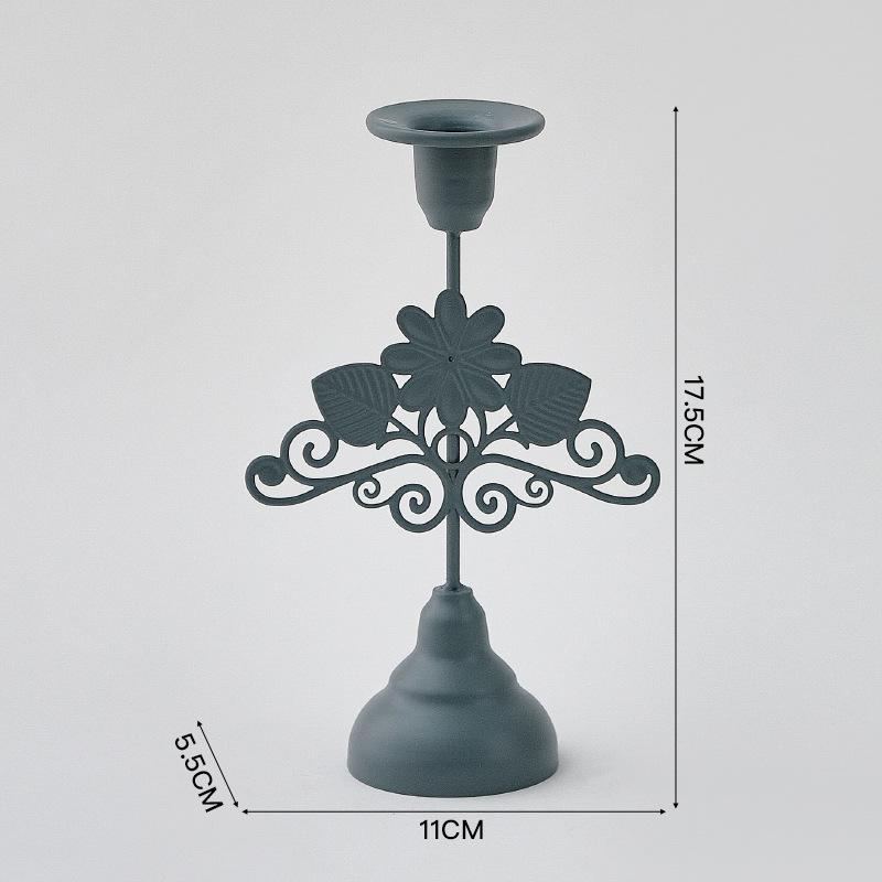 Romantic Table Decorations Retro Candlelight Dinner PropsCandlestick Ornaments